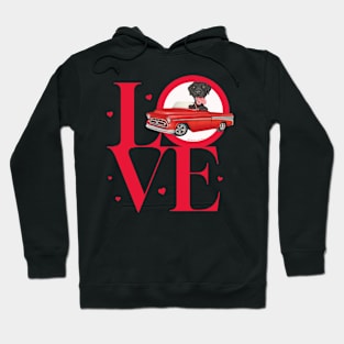 Labrador retriever Love Hoodie